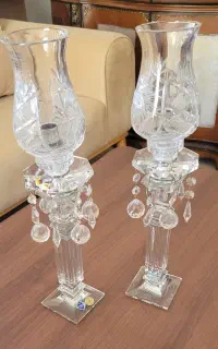 شمعدان کریستال چک