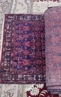 4عدد فرش دستباف پشمی