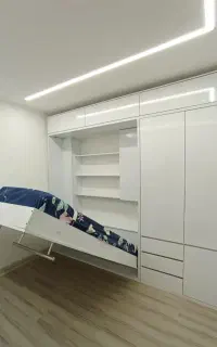 تخت تاشو دونفره ام دی اف سفید اقساط