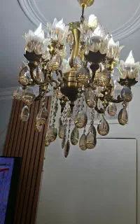 لوستر برنز ۱۲ شعله
