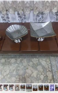ظرف پایه دار