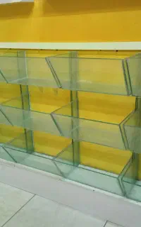 استندآجیل و حبوبات شیشه ای