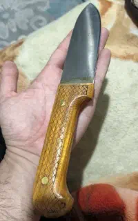 چاقو بهرامی اصل زنجان با غلاف در حد نو