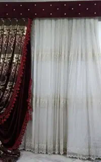 والون پرده به همراه کتیبه