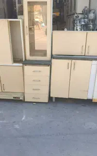کابینت ام دی اف با هود و آبچکان و سینک