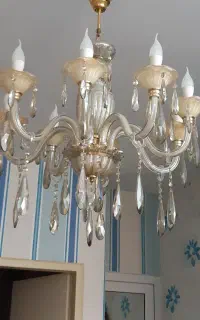 لوستر ۸ شاخه شامپاینی