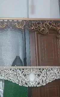 کتیبه چوبی CNC شده