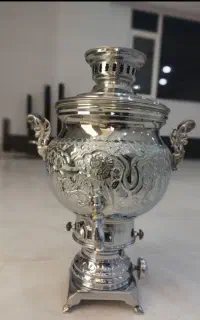 سماور ۵ لیتری قلم کاری اصفهان