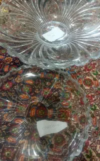 ۶ عددظرف پذیرایی  کریستال سوگا ژاپن