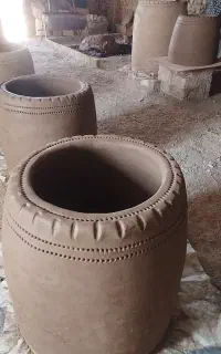 تنور گلی در اندازه های مختلف