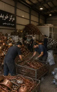 خریدار انواع ضایعات با قیمت روز تسویه نقدی