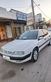 زانتیا مدل 85 سفید sx2000بدون کوچکترین ضربه