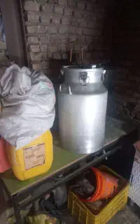 دیگ و کمپرسور عرق گیری