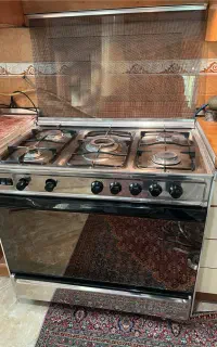 گاز پنج شعله فر دار
