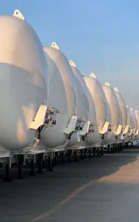 تریلر تانکر حمل گاز ال پی جی