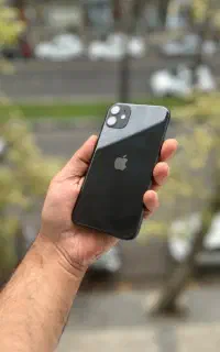آیفون ۱۱ با حافظه ۱۲۸گیگ دوسیم با چک و‌سفته