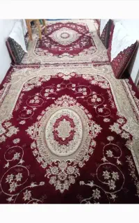 دو عدد فرش ماشینی