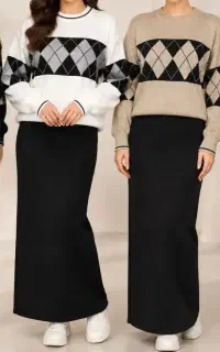 ست بلوز و دامن بافت باارسال رایگان در شهر الیگودرز