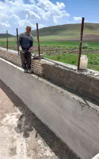سیمان کاری  وبنایی حضرتی