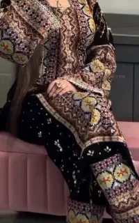 خیاط لباس بلوچی زنانه و چادر