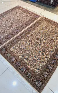 تک قالیچه دستباف بیرجند نقشه افشان