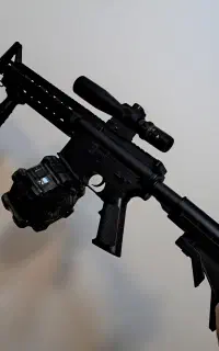 تفنگ تیر ژله‌ای HK416