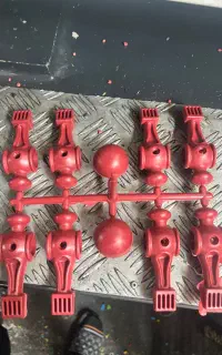 قالب فوتبال دستی خط تولید(قالب اسباب بازی)