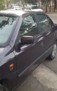 سمند LX رنگ گیلاسی تمیز
