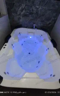 وان جکوزی نفره ورق اکریلیک 210*150 تیپ ۲