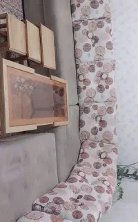 مبل مدل Lبا جلو مبلی و۳تا میز عسلی