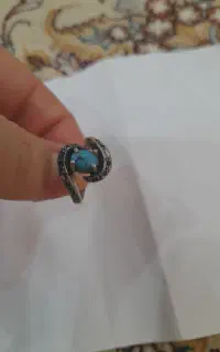 انگشترنگین  فیروزه اصل