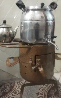 چای ساز آتشی دست ساز