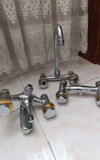 ست کامل شیر آلات برنجی قهرمان