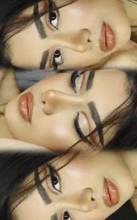 میکاپ حرفه‌ای فقط ۷۰۰ با مژه دانه‌ای