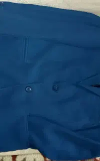 کت آبی پشمی پسرانه