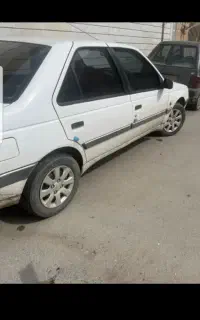 پژو اردی مدل 84 سفید صدفی