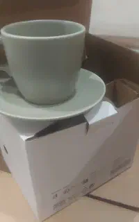 فنجان چای خوری ایکیا،۴ نفره.کاملا نو