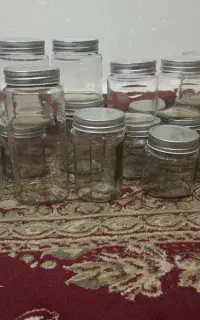 بانک شیشه ای قهوه و حبوبات