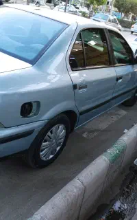 سمند84بی رنگ سالم