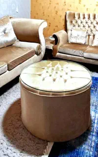فروش مبلمان ۷ نفری راحتی سلطنتی پایه چوبی شیک