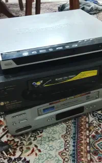 ویدیو پخش وظبط ال جی وی وی دی رودستا.