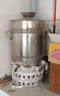 سماور بزرگ برای مغازه