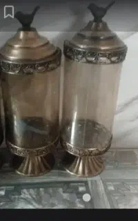 پا سماوری شیشه ای در پلاستیک