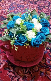 گل رز مصنوعی
