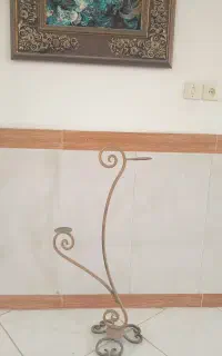 جاشمعی و جا گلدانی فرفوژه