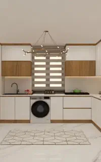 کابینت کمد دیواری تی وی باکس درب چوبی