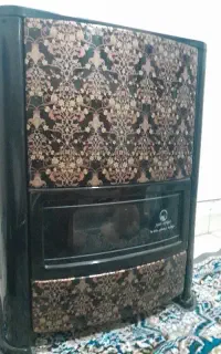 بخاری گازی دود کش مروارید