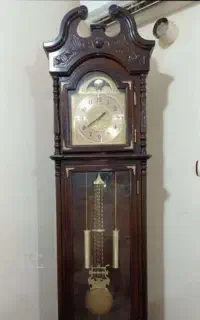 ساعت ایستاده چوبی پاندول دار