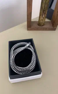 گردنبند تماما استیل مردانه