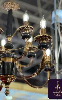لوستر شاخه سنگی عالجناب